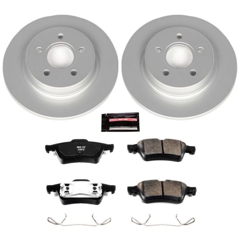 PowerStop Power Stop 04-05 Volvo S40 Rear Z23 Evolution Sport Coated Brake Kit
