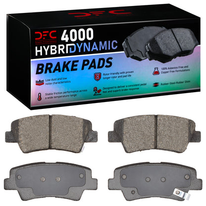 DFC 07-13 Kia Soul Rear 4000 Hybridynamic Brake Pads