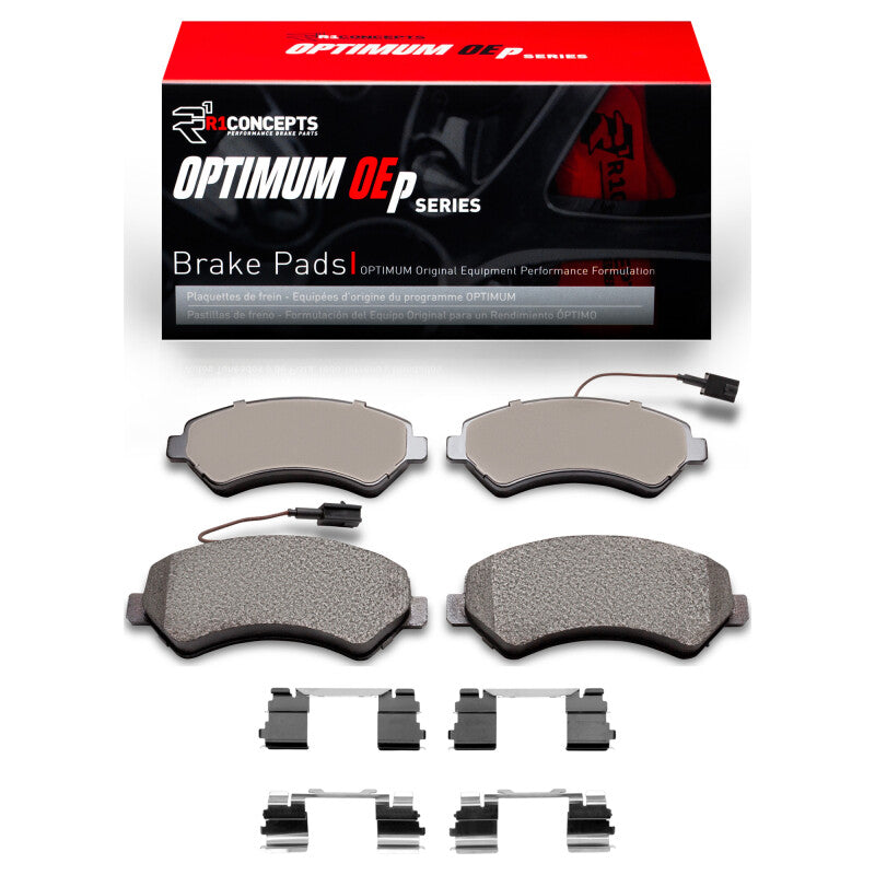 R1 Concepts R1 14-25 Ram Promaster 1500 Front Optimum OE Pads & Hardware Kit