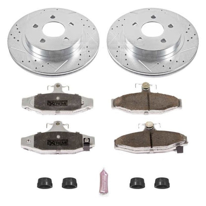 PowerStop Power Stop 93-97 Chevrolet Camaro Rear Z26 Street Warrior Brake Kit