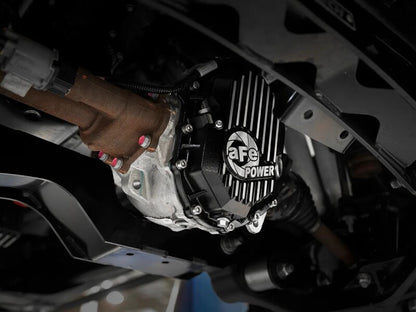 aFe Power Front/Rear Diff Cover Kit w/ Oil 20-25 GM Diesel Trucks V8 (AAM 9.25-12 & AAM 11.5-12-14)