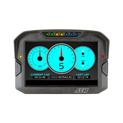 AEM CD-7 Non Logging Race Dash Carbon Fiber Digital Display (CAN Input Only)