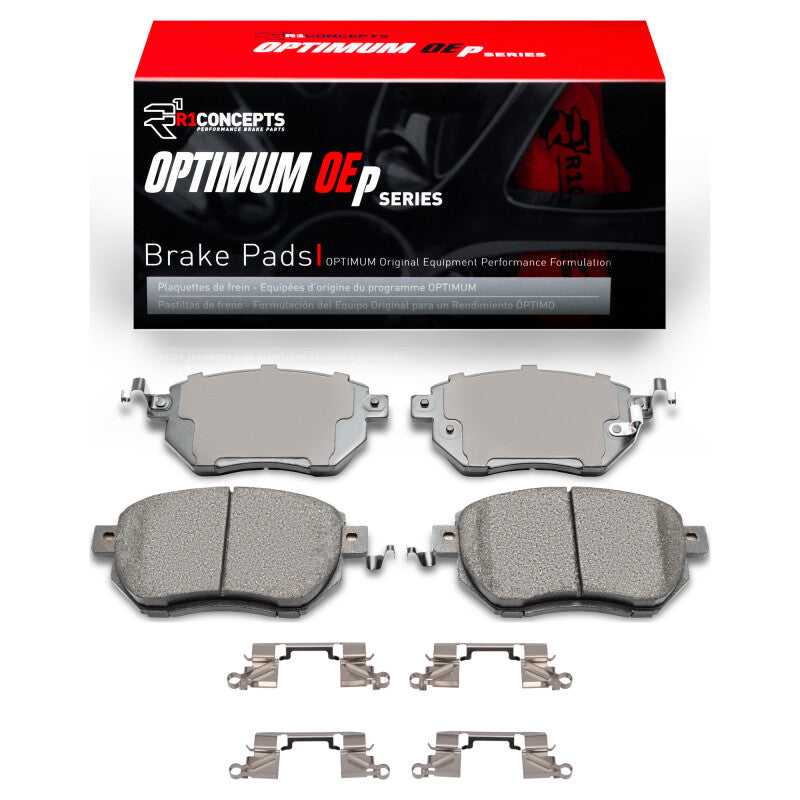 R1 Concepts R1 2003-2011 Infiniti FX35 Front R1 Optimum OE Pads & Hardware Kit