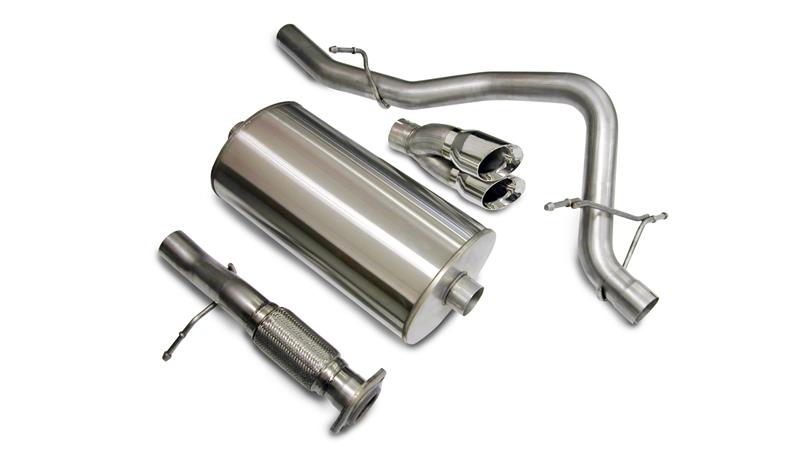 CORSA Performance Corsa 2007-2008 Chevrolet Tahoe 5.3L V8 Polished Sport Cat-Back Exhaust