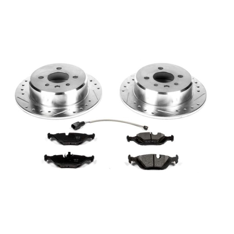 PowerStop Power Stop 91-92 BMW 318i Rear Z23 Evolution Sport Brake Kit