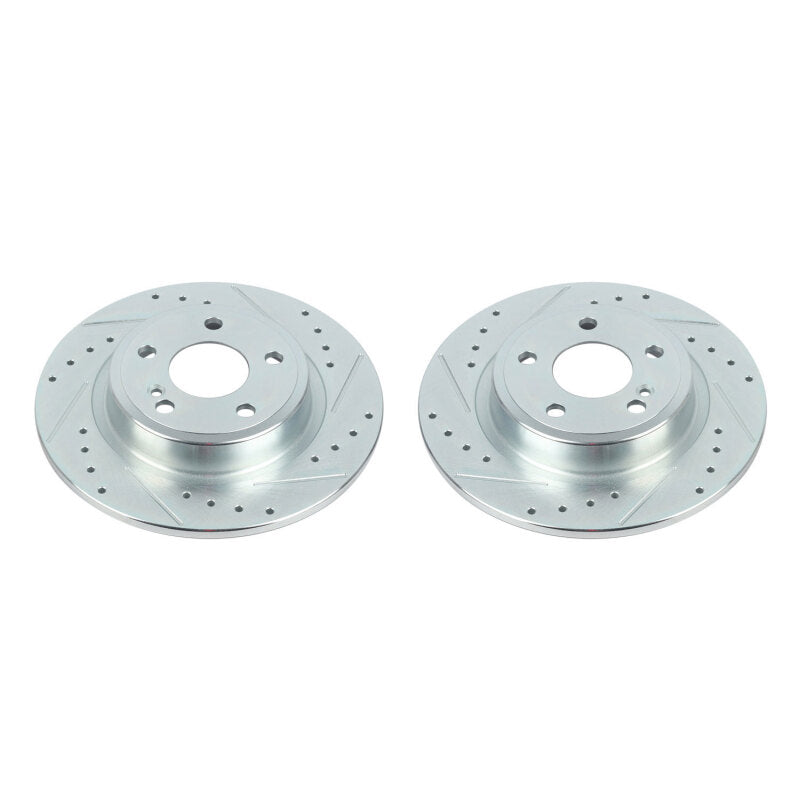 PowerStop Power Stop 17-19 Infiniti QX30 Rear Evolution Drilled & Slotted Rotors - Pair