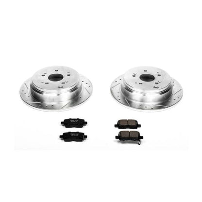PowerStop Power Stop 02-04 Honda Odyssey Rear Z23 Evolution Sport Brake Kit