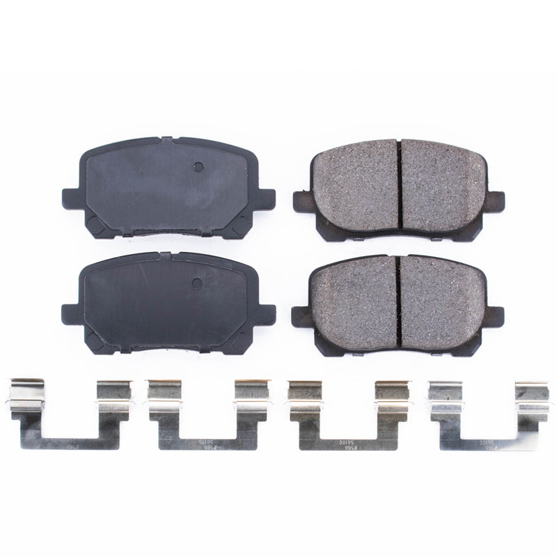 PowerStop Power Stop 03-08 Pontiac Vibe Front Z17 Evolution Ceramic Brake Pads w/Hardware