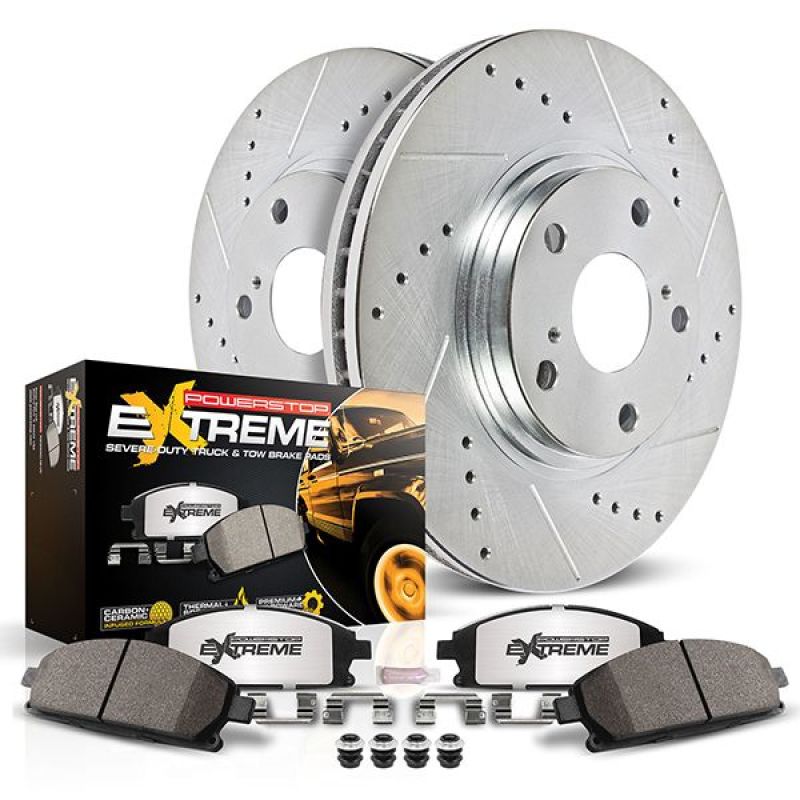 PowerStop Power Stop 03-09 GMC C4500 Topkick Rear Medium Duty Kit