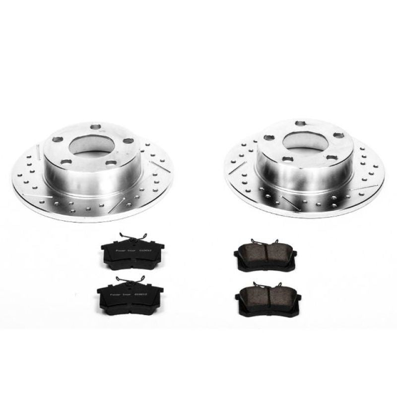PowerStop Power Stop 98-01 Audi A6 Quattro Rear Z23 Evolution Sport Brake Kit