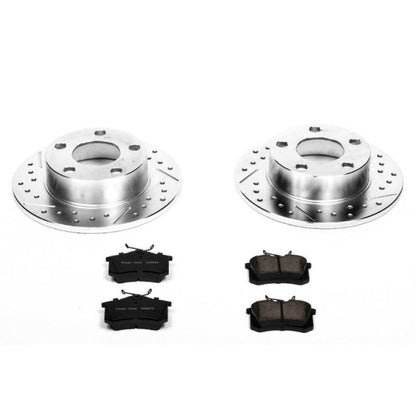 PowerStop Power Stop 98-01 Audi A6 Quattro Rear Z23 Evolution Sport Brake Kit