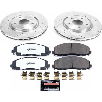 PowerStop Power Stop 17-19 Chrysler Pacifica Front Z36 Truck & Tow Brake Kit