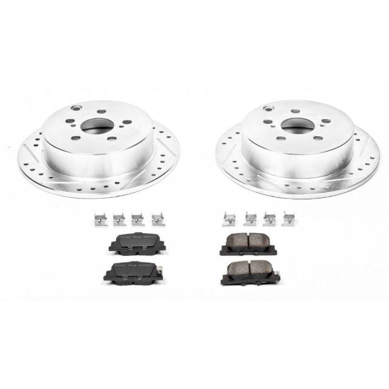 PowerStop Power Stop 05-10 Scion tC Rear Z23 Evolution Sport Brake Kit