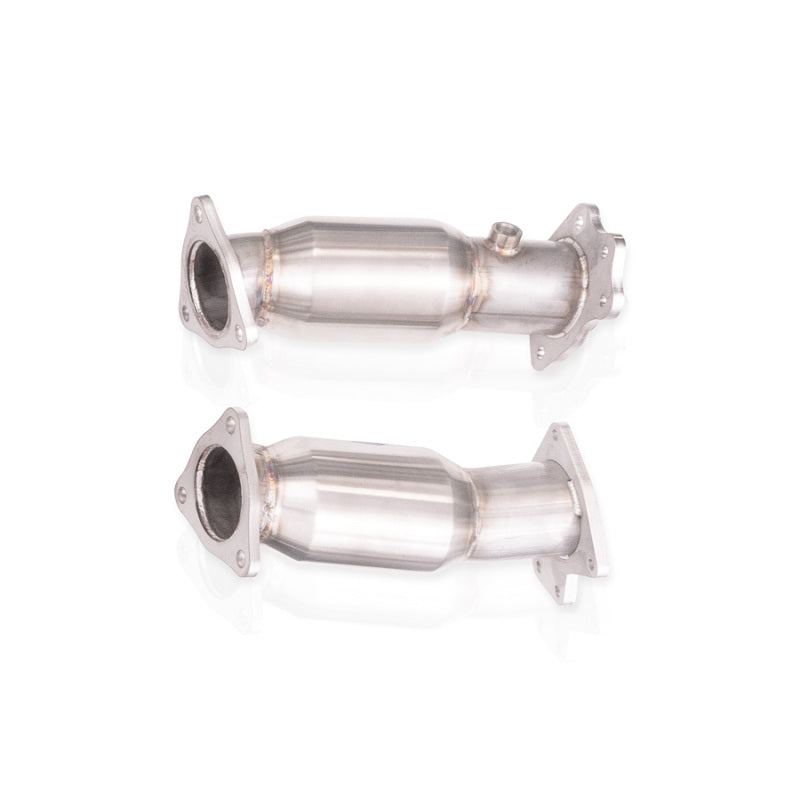 Stainless Works 20-21 Chevrolet Corvette C8 6.2L High-Flow Catted Midpipe Kit 3in