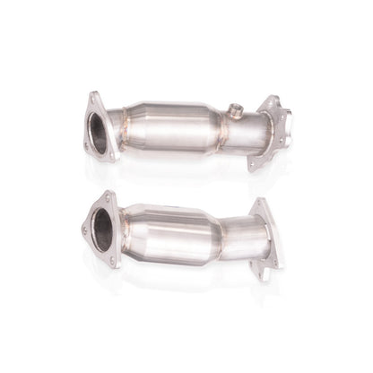 Stainless Works 20-21 Chevrolet Corvette C8 6.2L High-Flow Catted Midpipe Kit 3in