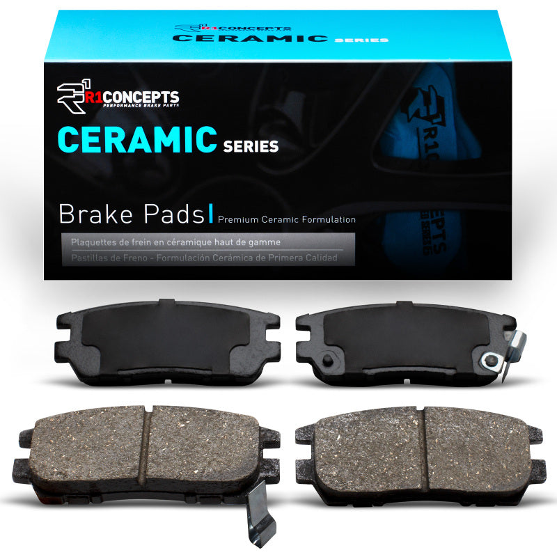 R1 Concepts R1 90-00 Mitsubishi Montero Rear R1 Ceramic Brake Pads