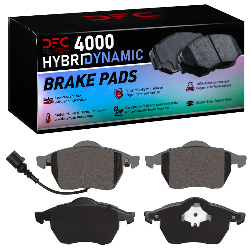 DFC 99-10 Volkswagen Jetta Wagon Front 4000 Hybridynamic Brake Pads