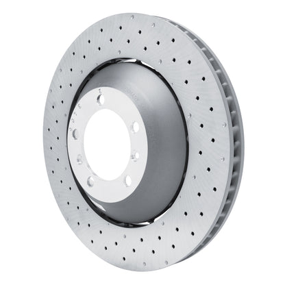 DFC 10-11 Porsche 911 Right Front Drilled Hi-Carbon Alloy Geomet Coated Rotor