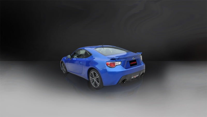 CORSA Performance Corsa 2012-2025 Scion FRS / Subaru BRZ Black Tip Sport Cat-Back Exhaust