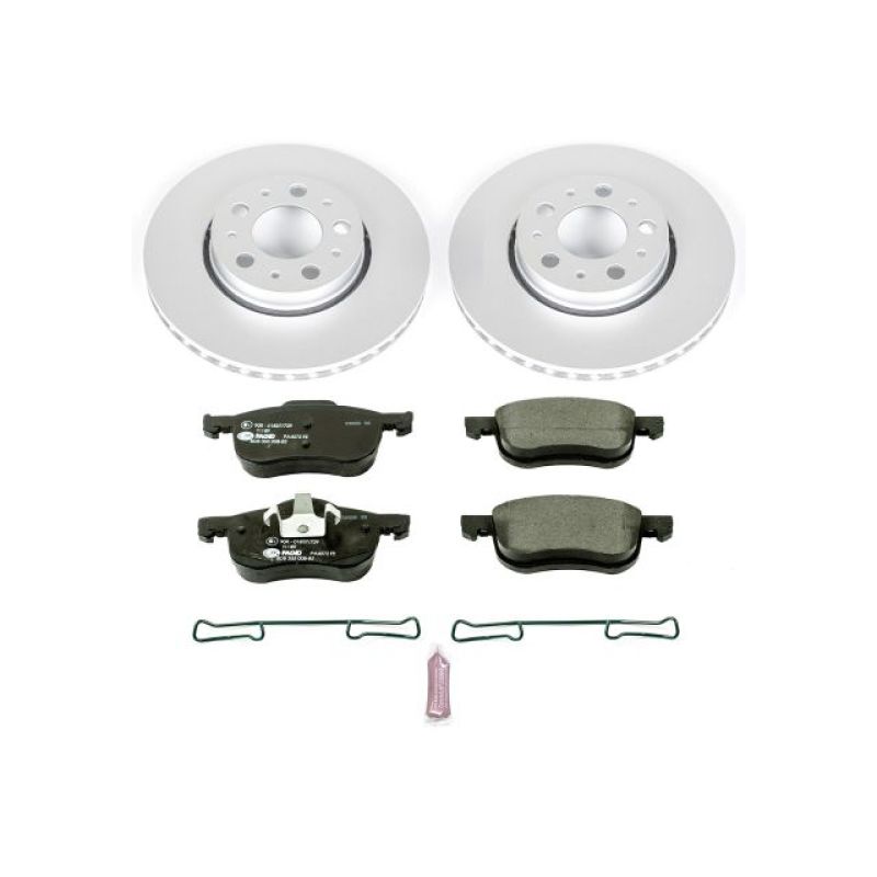 PowerStop Power Stop 01-07 Volvo S60 Front Euro-Stop Brake Kit