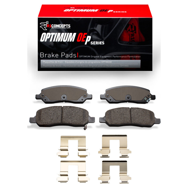 R1 Concepts R1 06-11 Buick Lucerne Rear Optimum OE Pads & Hardware Kit