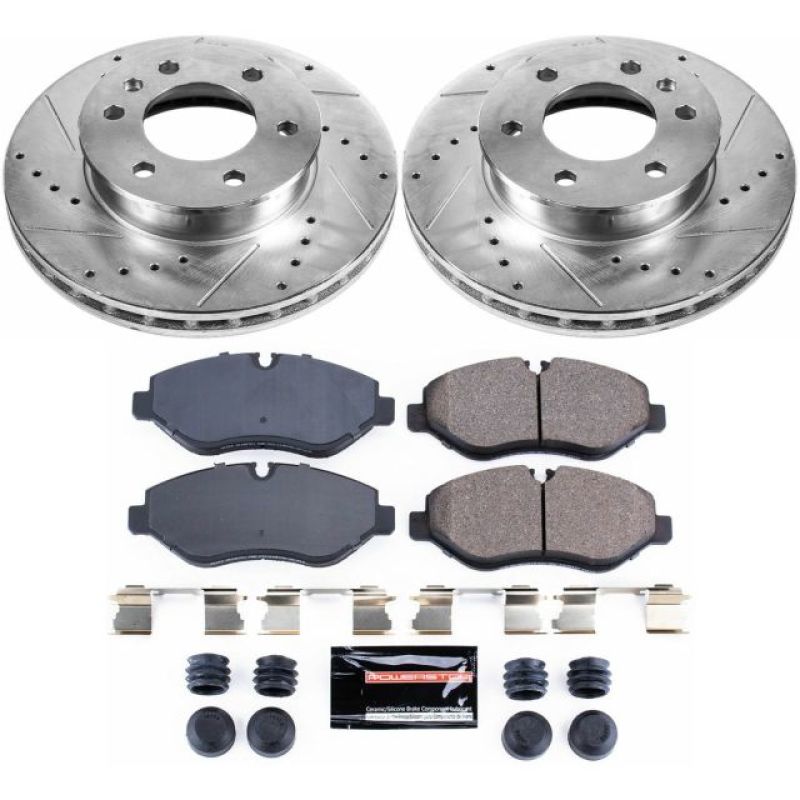 PowerStop Power Stop 07-09 Dodge Sprinter 2500 Front Z23 Evolution Sport Brake Kit