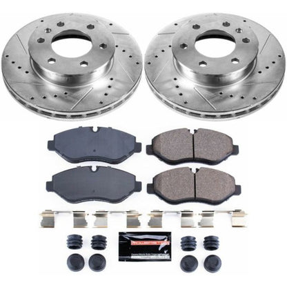 PowerStop Power Stop 07-09 Dodge Sprinter 2500 Front Z23 Evolution Sport Brake Kit