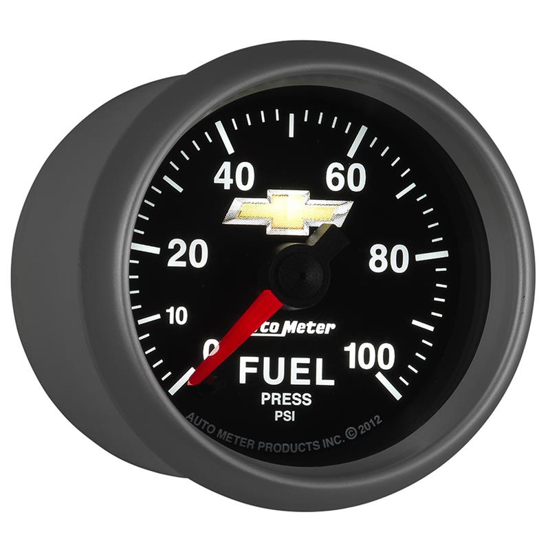 Autometer Performance Parts 52mm 0-100psi Fuel Pressure COPO Camaro Gauge Pack