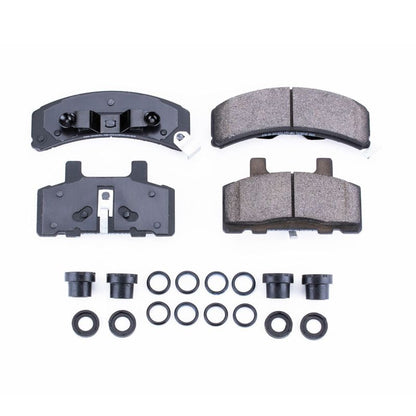 PowerStop Power Stop 88-91 Chevrolet C1500 Front Z17 Evolution Ceramic Brake Pads w/Hardware