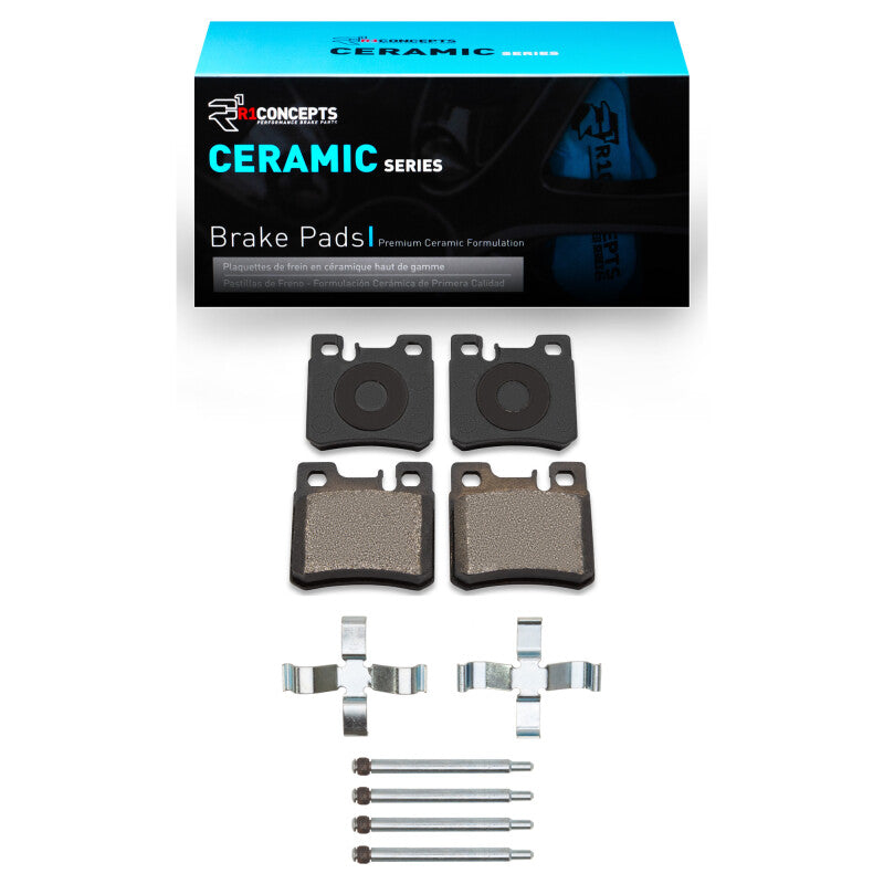 R1 Concepts R1 93-95 Mercedes-Benz E320 Rear Ceramic Pads & Hardware Kit