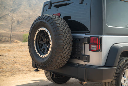 DV8 Offroad 2007-2018 Jeep Wrangler JK Tailgate Reinforcement Molle Panel