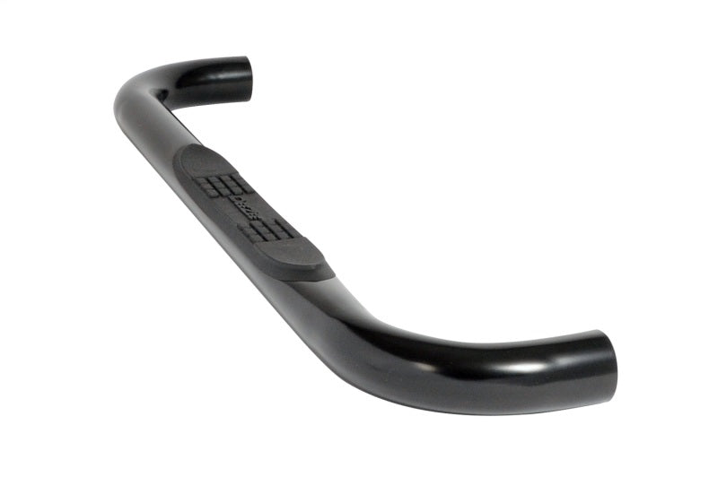 Dee Zee 80-97 Ford F-Series Tubes - 3In Round Black Steel RegCab