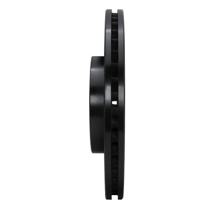 R1 Concepts R1 98-98 Volkswagen Passat (USA/Canada) Front Right Drilled & Slotted Black Brake Rotor