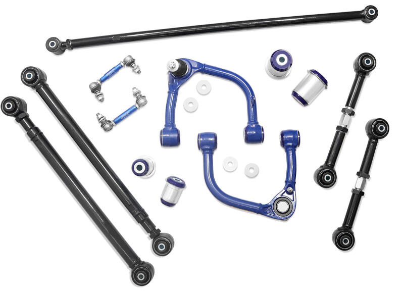 SuperPro 21+ Toyota Land Cruiser 300 Vehicle Performance & Geometry Upgrade Kit- (Front & Rear)
