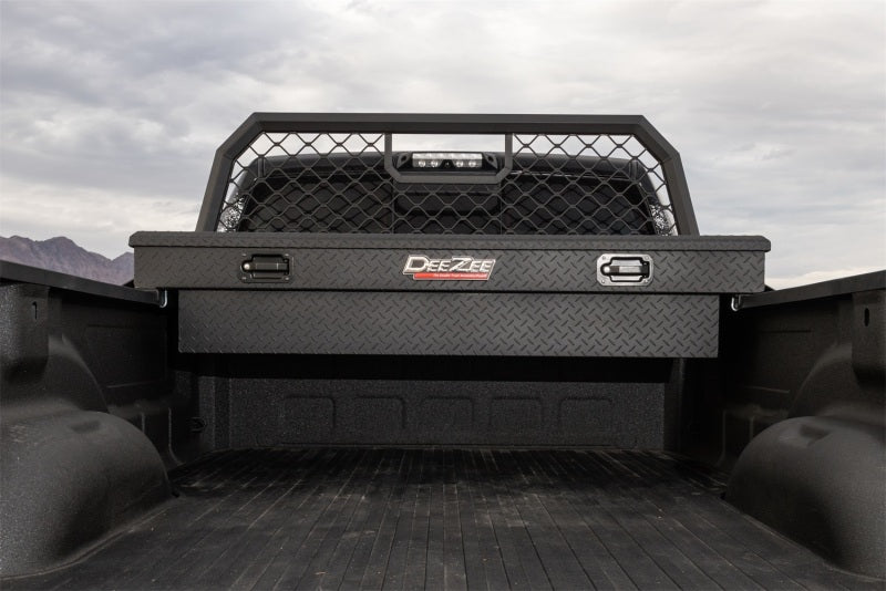 Dee Zee Universal Tool Box - Red Crossover - Single Lid Black BT (Txt Blk)