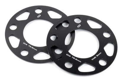 Dinan Wheel Spacers - 5x120 - 72.6mm CB - 5mm Thick (Set of 2)
