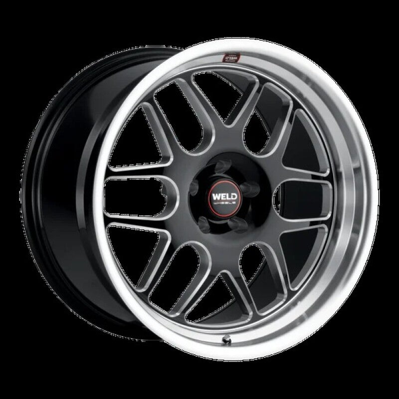 Weld Solana 20x9.5 / 5x120.65 BP / ET0 / 78.1mm Bore - Gloss Black MIL DIA Wheel