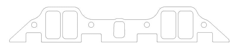 Cometic Gasket Cometic Chrysler B/RB .060in Fiber Intake Mani Gasket Set-1.229in x 2.310in Rectangle Port