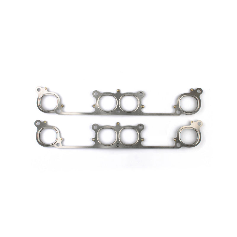 Cometic Gasket Cometic Chevy Gen-1 Small Block V8 .030in MLS Exhaust Manifold Gasket Set - Brodix/All Pro (7 Bolt)
