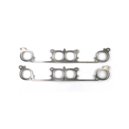 Cometic Gasket Cometic Chevy Gen-1 Small Block V8 .030in MLS Exhaust Manifold Gasket Set - Brodix/All Pro (7 Bolt)