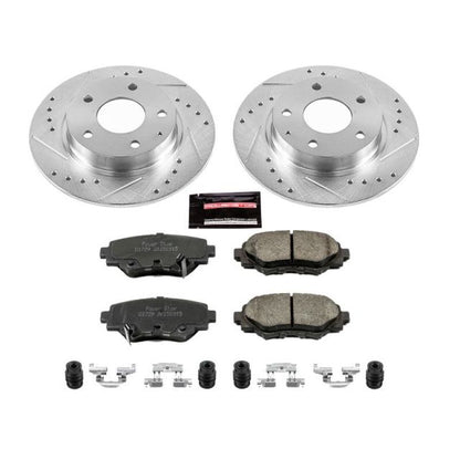 PowerStop Power Stop 14-16 Mazda 3 Rear Z23 Evolution Sport Brake Kit