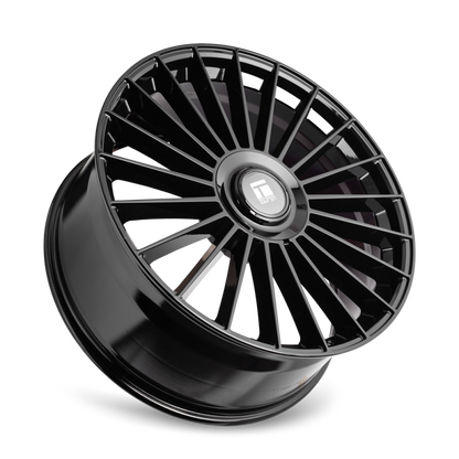 Touren 3610 TR10 22x9 / 5x114.3/127 BP / 35mm Offset / 78.3mm Hub Gloss Black Wheel
