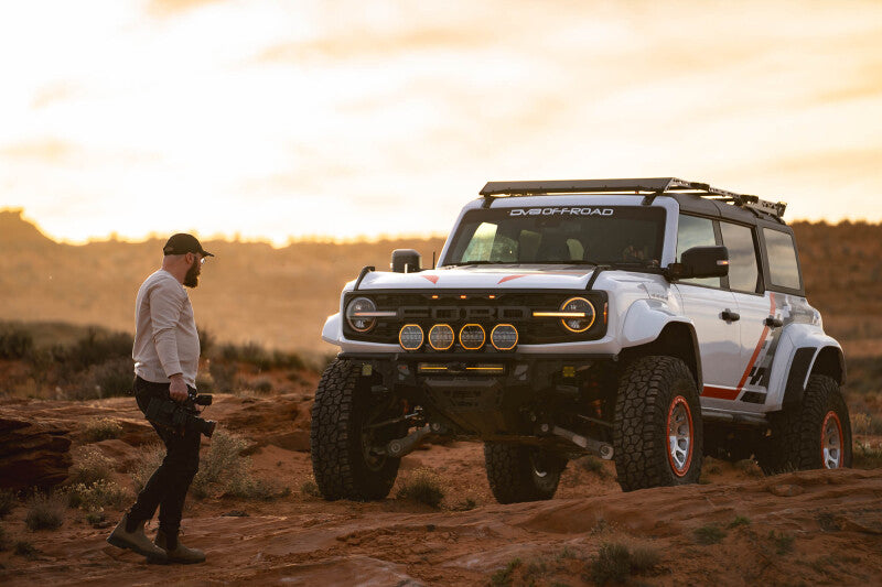 DV8 Offroad 2022+ Ford Bronco Raptor Tube Front Bumper