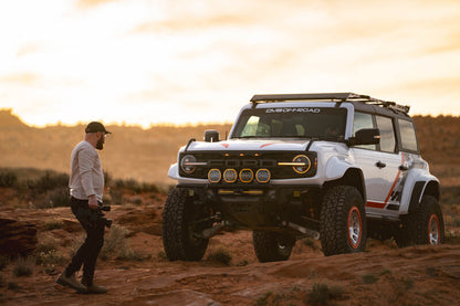 DV8 Offroad 2022+ Ford Bronco Raptor Tube Front Bumper