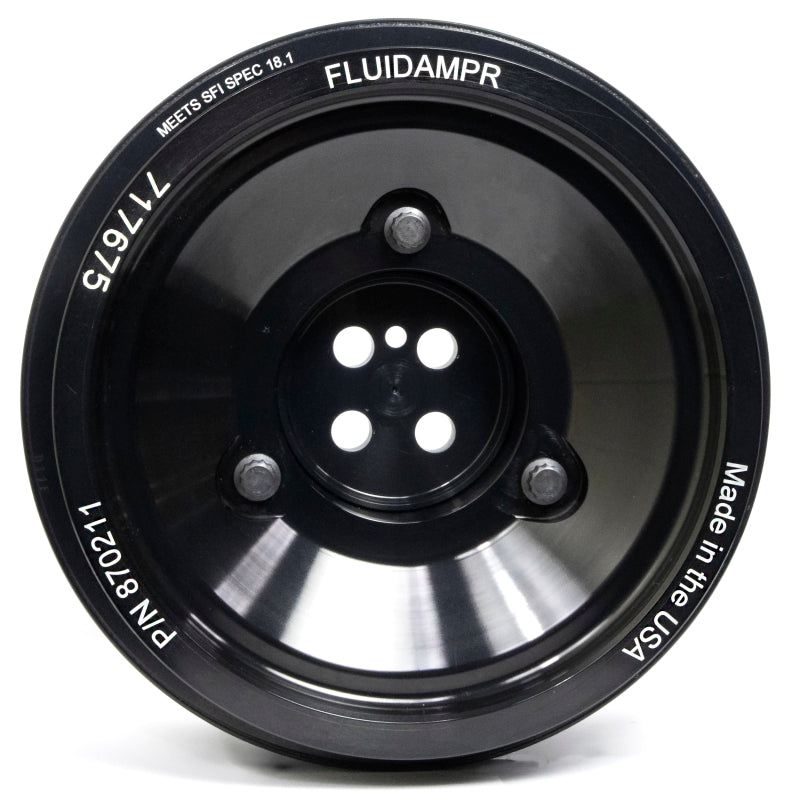 Fluidampr Ford PowerStroke 6.0L Dual Alternator Steel Externally Balanced Damper