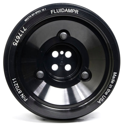 Fluidampr Ford PowerStroke 6.0L Dual Alternator Steel Externally Balanced Damper