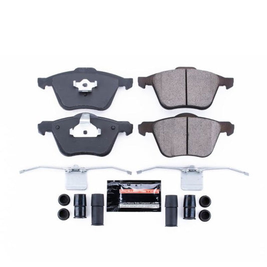 PowerStop Power Stop 08-09 Volvo S60 Front Z23 Evolution Sport Brake Pads w/Hardware