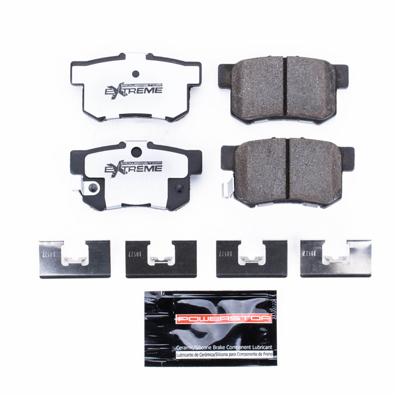 PowerStop Power Stop 01-03 Acura CL Rear Z26 Extreme Street Brake Pads w/Hardware