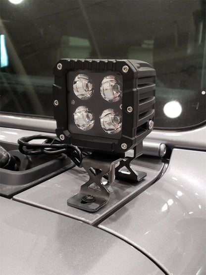 Dee Zee 18-23 Jeep JL Cowl Single Cube Light Bracket