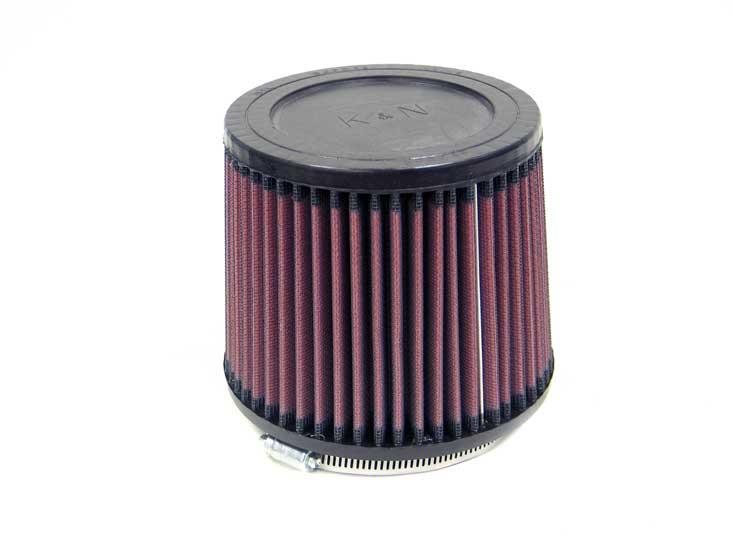 K&N Engineering K&N Universal Rubber Filter 4.5in Flange ID / 5.875in Base OD / 5.125in Top OD / 5in Height